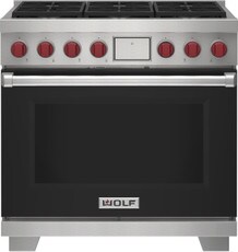 36" Dual Fuel Range - 6 Burners